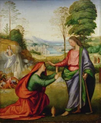 Noli me tangere - Santa Maria Maddalena incontra Cristo dopo la sua resurrezione ...