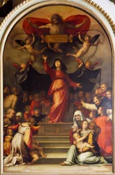 Nostra Signora della Misericordia, di Bartolomeo della Porta, conosciuto come Fra Bartolomeo (1472-1517)