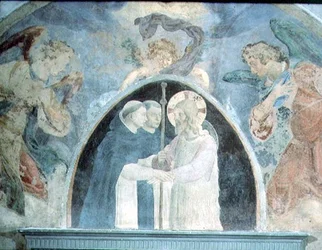 Cristo con pellegrini