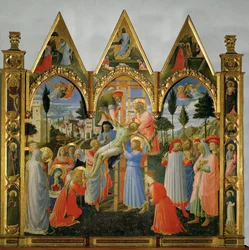 Discesa dalla croce (dipinto su tavola)