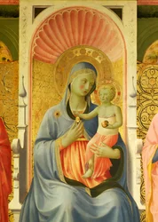 Madonna e Bambino, dettaglio dalla Pala d