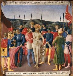 La spogliazione di Cristo. Vita di Cristo, Armadio degli Argenti