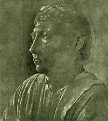 Busto di un chierico, c1450