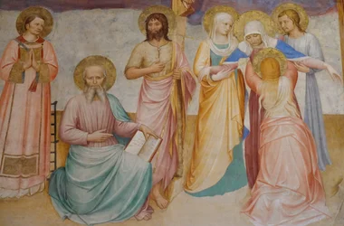 Crocifissione con i santi