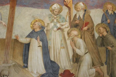 Crocifissione con i santi