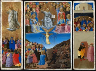Trittico (Ascensione, Giudizio Universale, Pentecoste) Trittico del Giudizio Universale, dell