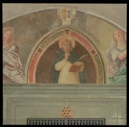 San Pietro Martire che chiede silenzio