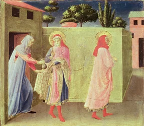 La guarigione di Palladia da parte dei SS. Cosma e Damiano, predella dall