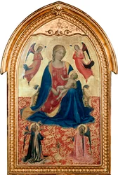 Vergine con Bambino e angeli, c1425