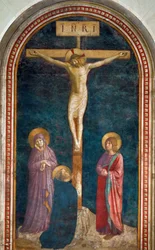 La Crocifissione con San Domenico, c. 1440