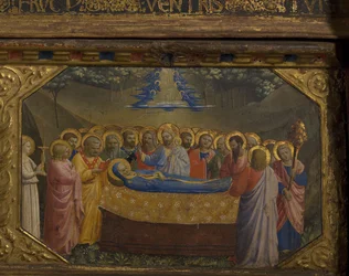 La morte della Vergine (dettaglio), 1430-1432