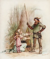 Volo della regina Margherita e del principe Edoardo