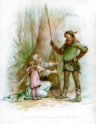 Fuga della Regina Margherita e del Principe Edoardo, 1897