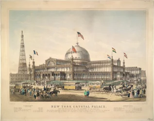 Palazzo di Cristallo di New York: Per l