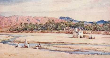 Un fiume del Sahara