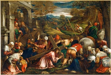 La Montee au Calvaire - Gesù Cristo porta la croce ...