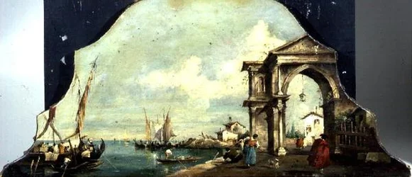 Capriccio veduta del porto veneziano