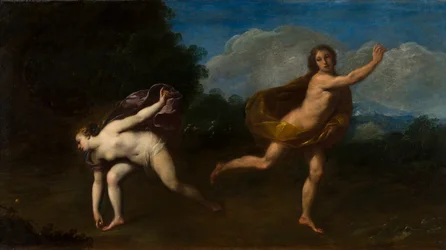 Ippomene e Atalanta in un paesaggio, c.1598-1660