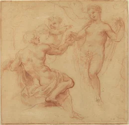 Paride che assegna la mela a Venere