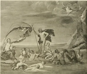 Il regno marittimo, Nettuno e Anfitrite