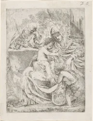 Sacra Famiglia con Giovanni