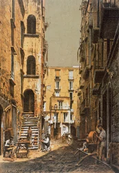 Vico Calderai Porto, a Napoli