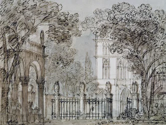 Scenografia di Francesco Bagnara per Otello, opera di Rossini, per il Teatro La Fenice di Venezia