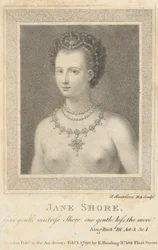 Jane Shore: date alla dolce signora Shore un altro dolce bacio, Shakespeare,..., 1 febbraio 1790.