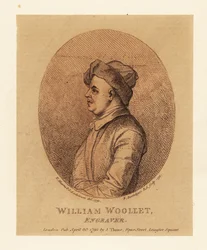Ritratto di William Woollet, incisore inglese
