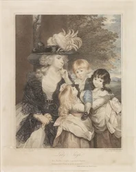 Ritratto di Lady Smith e i suoi tre figli