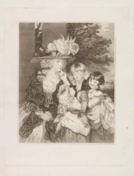 Ritratto di Lady Smith e i suoi tre figli
