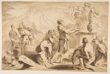 Il sacrificio di Noè, 1765