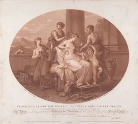 Venere vestita dalle Grazie