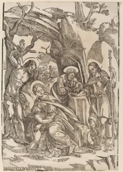 La Sacra Famiglia con San Sebastiano e San Rocco