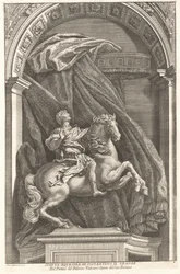 Statua di Costantino, 1704-1742