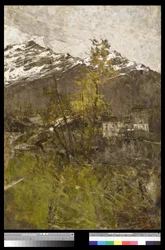 Prima neve o paesaggio, 1889