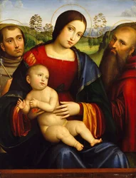 Madonna col Bambino e i santi Francesco e Girolamo