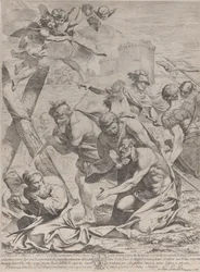 San Andrea che prega davanti a un crocifisso, 1640-70