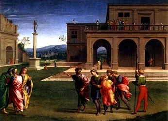 Giuseppe portato in prigione