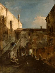 Un cortile veneziano
