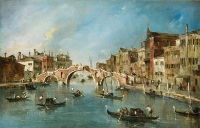 Veduta del Canale di Cannaregio, Venezia