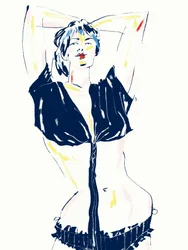 Posa sicura in lingerie