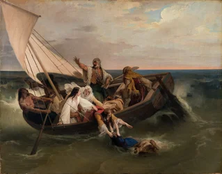 Barca con fuggitivi greci, 1834