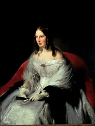 Ritratto di Sarah Louise Strachan (1818-1881), principessa di Sant