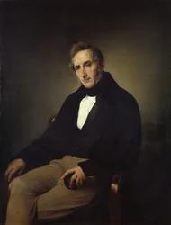 Ritratto del poeta Alessandro Manzoni 1785-1873