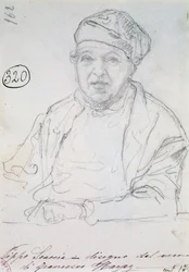Studio per Ritratto del cognato Pippo Scaccia
