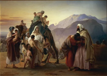 La riconciliazione di Giacobbe ed Esaù