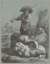 Ragazzo Pastore con Pecore, 1764