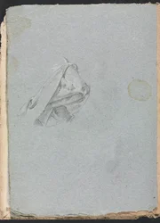 Taccuino di Verona: Studio di drappeggio pagina 10, 1760