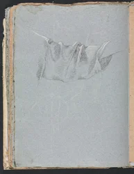 Verona Sketchbook: Studio di drappeggio pagina 48